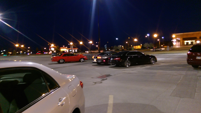Illustration for article titled Found the Enthusiast Parking at the grocery store